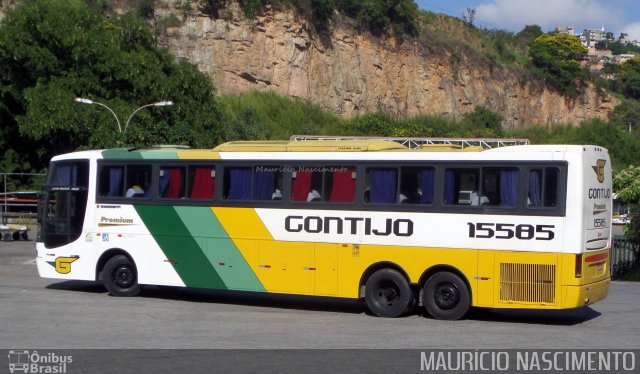 Empresa Gontijo de Transportes 15585 na cidade de Belo Horizonte, Minas Gerais, Brasil, por Maurício Nascimento. Número da foto: #3119413.