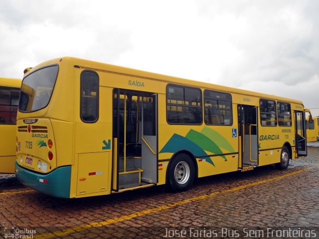 Viação Garcia 7725 na cidade de Londrina, Paraná, Brasil, por Junior Almeida. Número da foto: #3121898.
