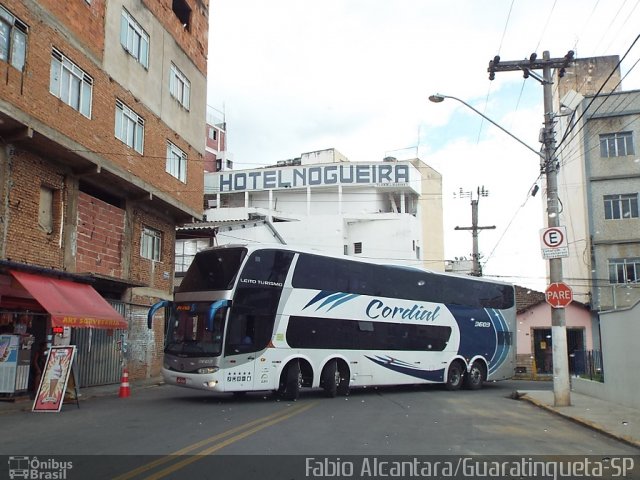 Viação Cordial Transportes e Turismo 3603 na cidade de Aparecida, São Paulo, Brasil, por Fabio Alcantara. Número da foto: #3121777.