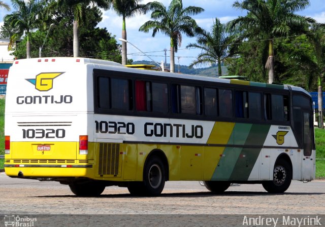 Empresa Gontijo de Transportes 10320 na cidade de Perdões, Minas Gerais, Brasil, por Andrey Gustavo. ID da foto: 3121641.