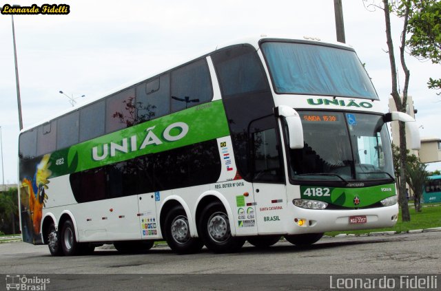 Empresa União de Transportes 4182 na cidade de Florianópolis, Santa Catarina, Brasil, por Leonardo Fidelli. Número da foto: #3121270.