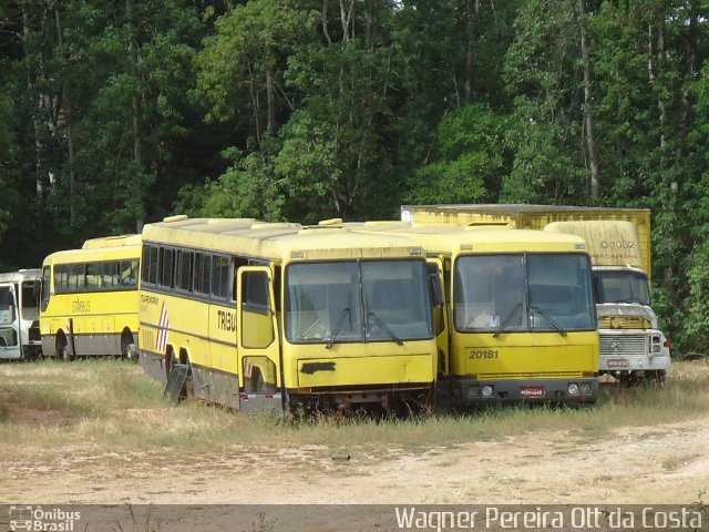 Viação Itapemirim 20181 na cidade de Cachoeiro de Itapemirim, Espírito Santo, Brasil, por Alexandre Lotti Pereira. ID da foto: 3120690.