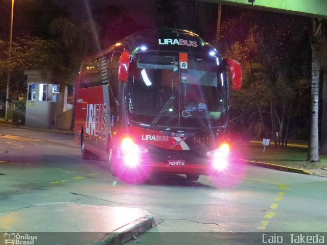 Lirabus 14110 na cidade de São Paulo, São Paulo, Brasil, por Caio  Takeda. Número da foto: #3123276.