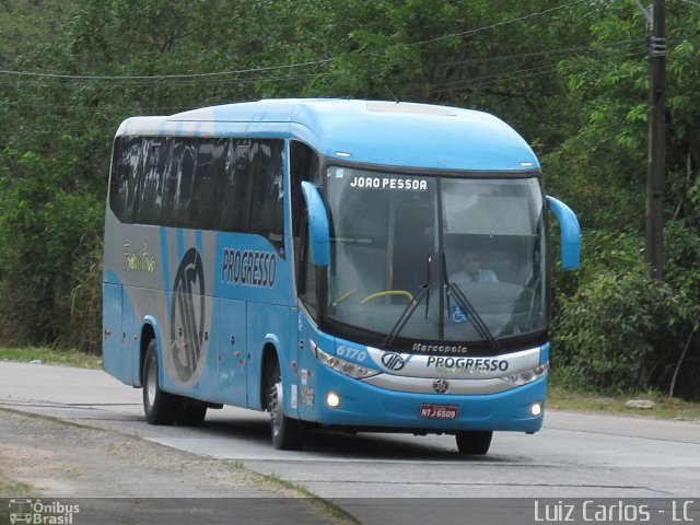 Auto Viação Progresso 6170 na cidade de Recife, Pernambuco, Brasil, por Luiz Carlos de Santana. Número da foto: #3123418.