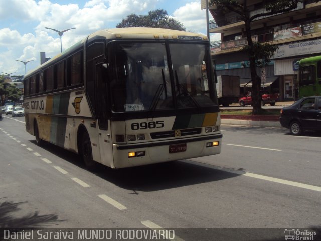 Empresa Gontijo de Transportes 8985 na cidade de Belo Horizonte, Minas Gerais, Brasil, por Daniel Saraiva Cordeiro. ID da foto: 3122817.