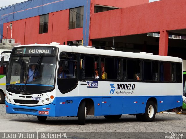 Expresso Modelo 1670 na cidade de Belém, Pará, Brasil, por João Victor. ID da foto: 3123139.