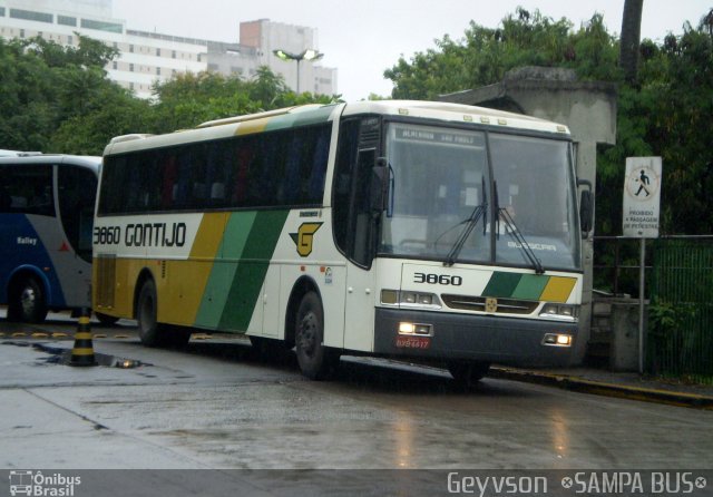 Empresa Gontijo de Transportes 3860 na cidade de São Paulo, São Paulo, Brasil, por José Geyvson da Silva. Número da foto: #3123333.