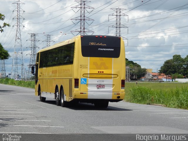 Viação Itapemirim 45339 na cidade de São José dos Campos, São Paulo, Brasil, por Rogerio Marques. ID da foto: 3123031.