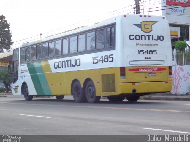 Empresa Gontijo de Transportes 15485 na cidade de Belo Horizonte, Minas Gerais, Brasil, por Júlio  Mandelli. Número da foto: #3122484.