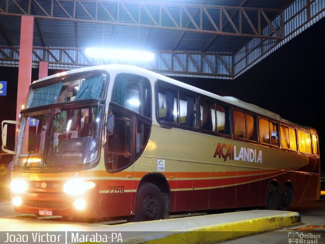 Viação Açailândia 2259 na cidade de Marabá, Pará, Brasil, por João Victor. ID da foto: 3123978.