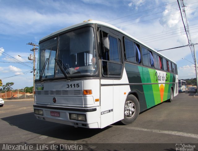 Transportadora Vale do Sol 3115 na cidade de Botucatu, São Paulo, Brasil, por Alexandre  Luis de Oliveira. ID da foto: 3123596.