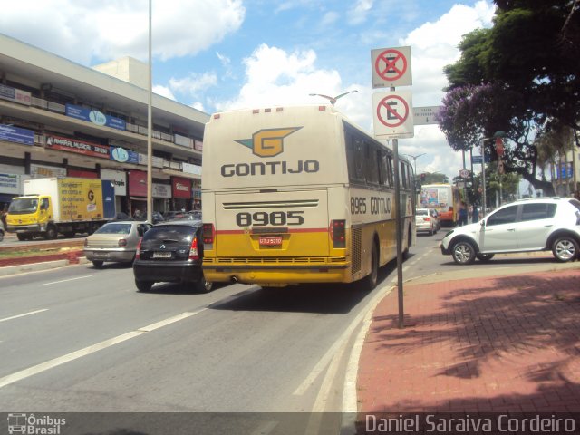 Empresa Gontijo de Transportes 8985 na cidade de Contagem, Minas Gerais, Brasil, por Daniel Saraiva Cordeiro. ID da foto: 3122812.