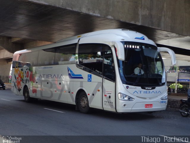 Viação Atibaia São Paulo 1514 na cidade de São Paulo, São Paulo, Brasil, por Thiago  Pacheco. Número da foto: #3122938.