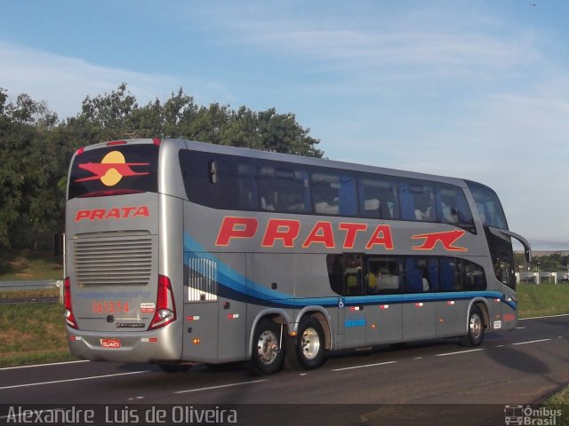 Expresso de Prata 161374 na cidade de Botucatu, São Paulo, Brasil, por Alexandre  Luis de Oliveira. Número da foto: #3123579.