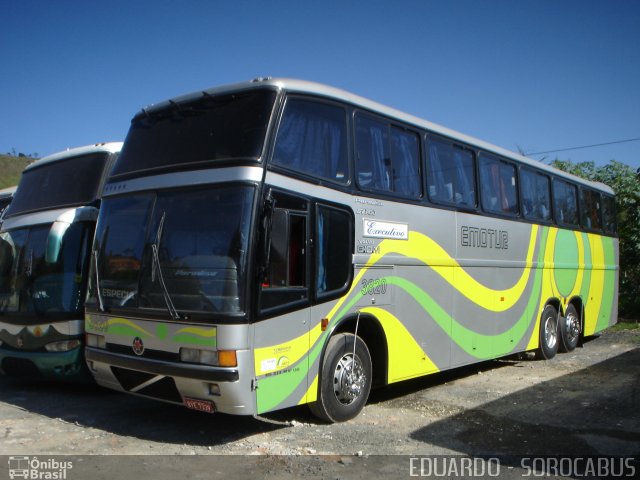 Emotur Turismo 3320 na cidade de Aparecida, São Paulo, Brasil, por EDUARDO - SOROCABUS. ID da foto: 3122801.