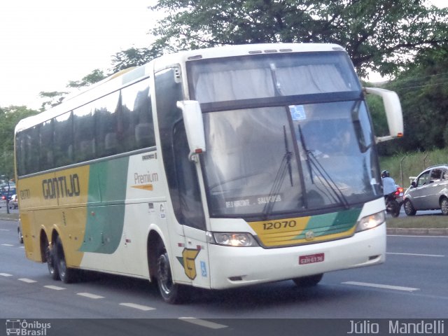 Empresa Gontijo de Transportes 12070 na cidade de Belo Horizonte, Minas Gerais, Brasil, por Júlio  Mandelli. Número da foto: #3122506.