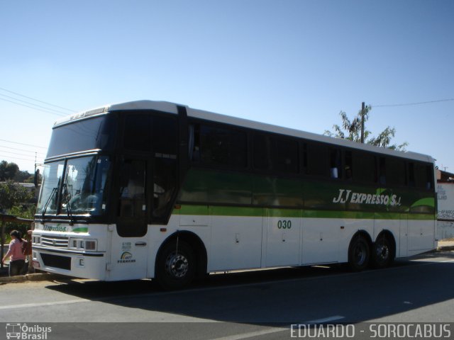 JJ Expresso Sul 030 na cidade de Aparecida, São Paulo, Brasil, por EDUARDO - SOROCABUS. Número da foto: #3122833.