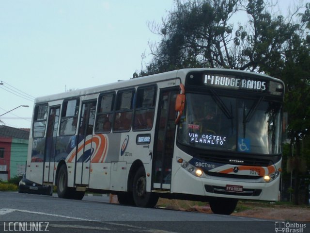 SBC Trans 1673 na cidade de São Bernardo do Campo, São Paulo, Brasil, por Luis Nunez. Número da foto: #3123872.