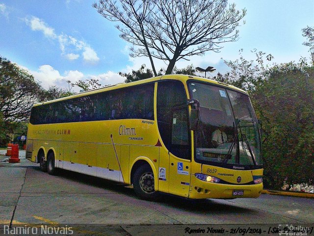 Viação Itapemirim 8659 na cidade de São Paulo, São Paulo, Brasil, por Ramiro Novais. Número da foto: #3125299.