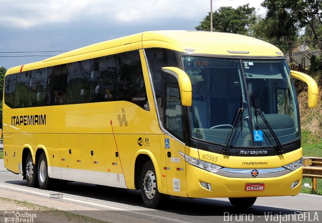 Viação Itapemirim 60565 na cidade de Queimados, Rio de Janeiro, Brasil, por Bruno - ViajanteFLA. Número da foto: #3126283.