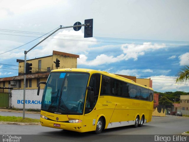 Viação Itapemirim 5545 na cidade de Goiânia, Goiás, Brasil, por Diego Eifler. ID da foto: 3125608.