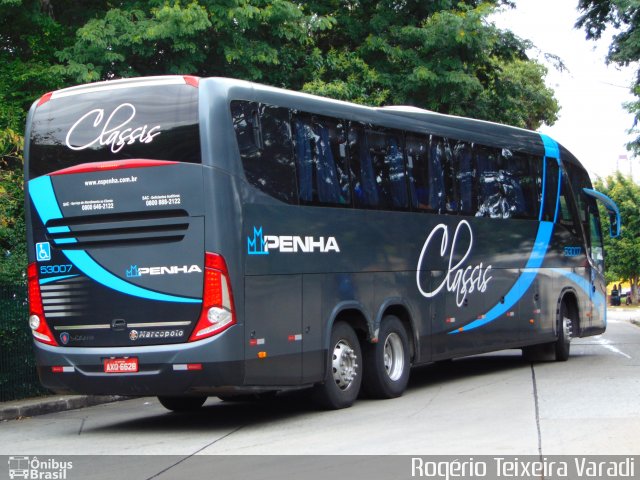 Empresa de Ônibus Nossa Senhora da Penha 53007 na cidade de São Paulo, São Paulo, Brasil, por Rogério Teixeira Varadi. Número da foto: #3125528.