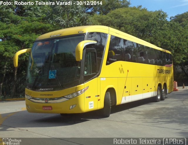 Viação Itapemirim 60551 na cidade de São Paulo, São Paulo, Brasil, por Roberto Teixeira. ID da foto: 3127576.