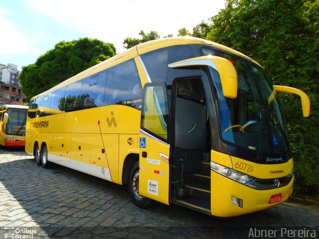 Viação Itapemirim 60739 na cidade de Ipatinga, Minas Gerais, Brasil, por Abner Pereira. Número da foto: #3176965.