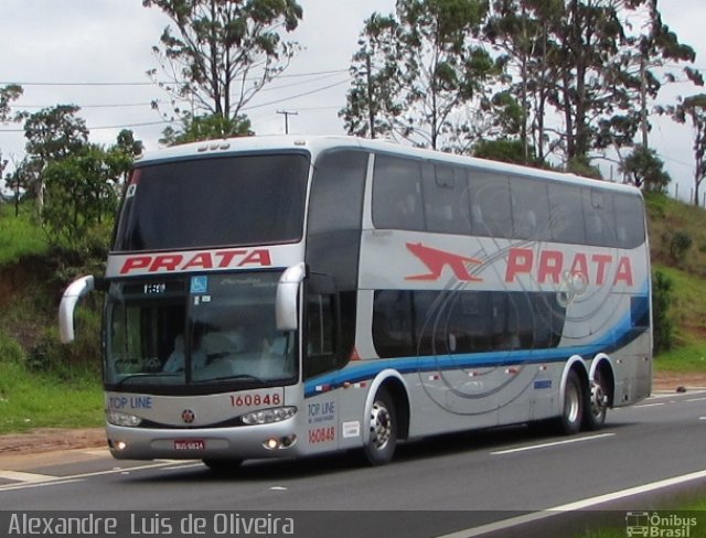Expresso de Prata 160848 na cidade de Botucatu, São Paulo, Brasil, por Alexandre  Luis de Oliveira. Número da foto: #3177531.