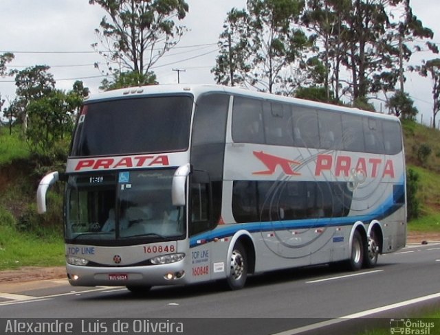 Expresso de Prata 160848 na cidade de Botucatu, São Paulo, Brasil, por Alexandre  Luis de Oliveira. ID da foto: 3177531.