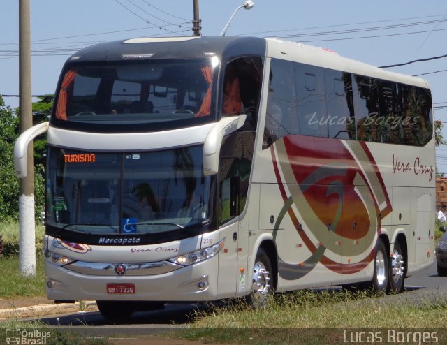 Vera Cruz Transporte e Turismo 2310 na cidade de Araxá, Minas Gerais, Brasil, por Lucas Borges . Número da foto: #3177875.