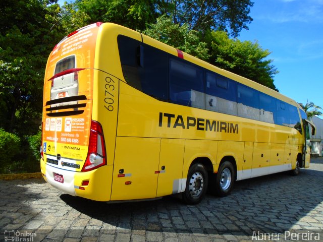 Viação Itapemirim 60739 na cidade de Ipatinga, Minas Gerais, Brasil, por Abner Pereira. Número da foto: #3176969.