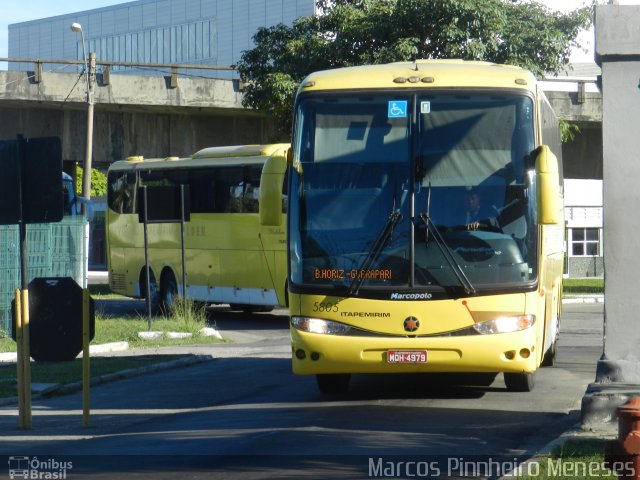 Viação Itapemirim 5805 na cidade de Vitória, Espírito Santo, Brasil, por Marcos Pinnheiro Meneses. ID da foto: 3178004.