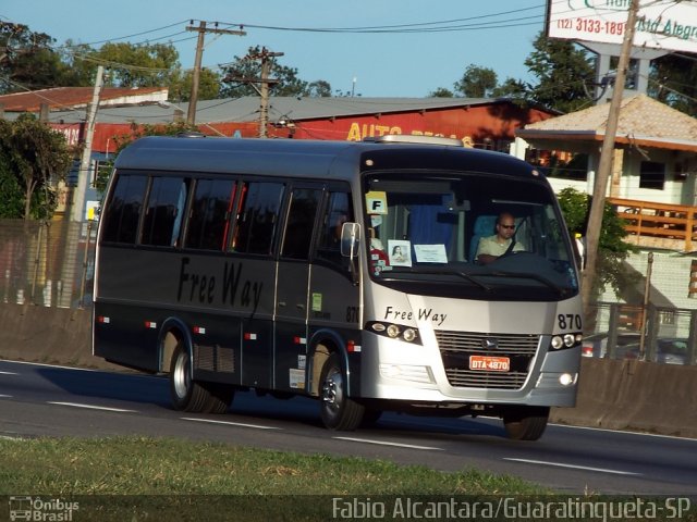 Transporte Escolar Free Way 870 na cidade de Guaratinguetá, São Paulo, Brasil, por Fabio Alcantara. Número da foto: #3179352.