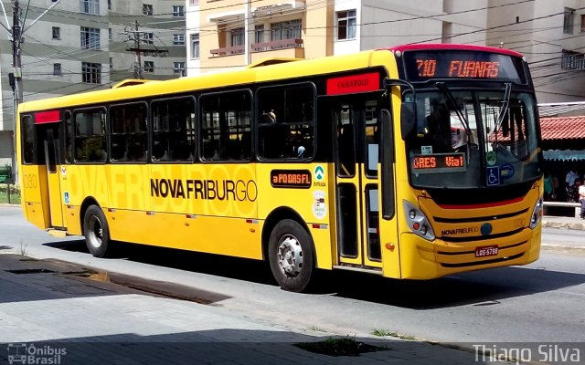 FAOL - Friburgo Auto Ônibus 030 na cidade de Nova Friburgo, Rio de Janeiro, Brasil, por Thiago Silva. ID da foto: 3178419.