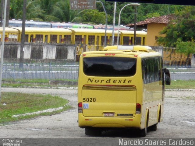 Viação Nordeste 5020 na cidade de João Pessoa, Paraíba, Brasil, por Marcelo Soares Cardoso. Número da foto: #3178374.