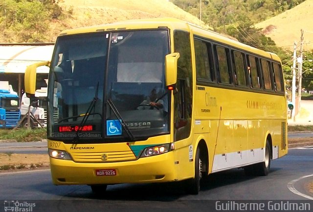 Viação Itapemirim 9707 na cidade de Viana, Espírito Santo, Brasil, por Guilherme Goldman. Número da foto: #3179306.