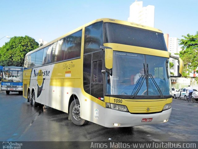 Viação Nordeste 1090 na cidade de Fortaleza, Ceará, Brasil, por Amós  Mattos. Número da foto: #3179101.