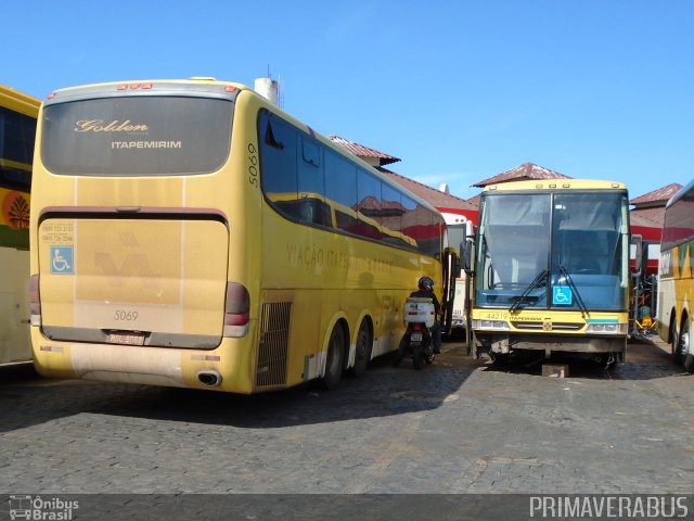 Viação Itapemirim 5069 na cidade de Uberaba, Minas Gerais, Brasil, por Alexandre Rodrigo. ID da foto: 3177554.