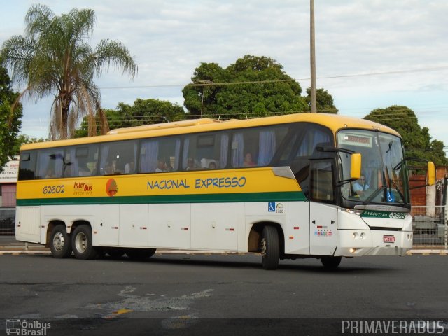 Nacional Expresso 62602 na cidade de Uberaba, Minas Gerais, Brasil, por Alexandre Rodrigo. Número da foto: #3176880.