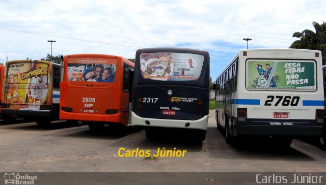 HP Transportes Coletivos 2317 na cidade de Goiânia, Goiás, Brasil, por Carlos Júnior. ID da foto: 3177745.