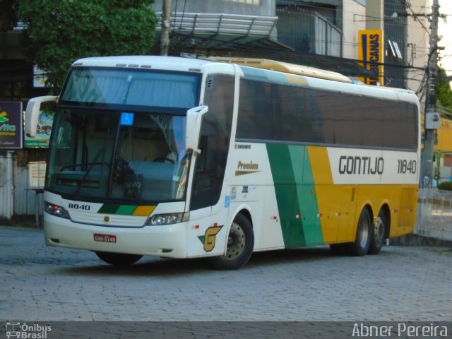 Empresa Gontijo de Transportes 11840 na cidade de Ipatinga, Minas Gerais, Brasil, por Abner Pereira. Número da foto: #3198960.