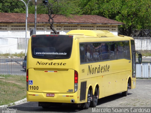 Viação Nordeste 1100 na cidade de João Pessoa, Paraíba, Brasil, por Marcelo Soares Cardoso. Número da foto: #3200096.