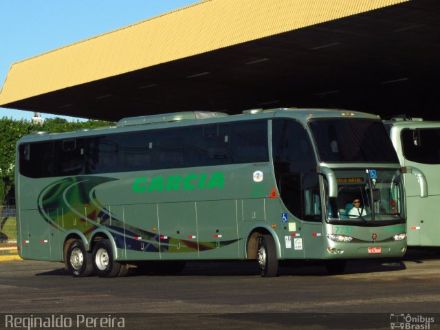 Viação Garcia 7737 na cidade de Foz do Iguaçu, Paraná, Brasil, por Reginaldo Pereira. ID da foto: 3200564.