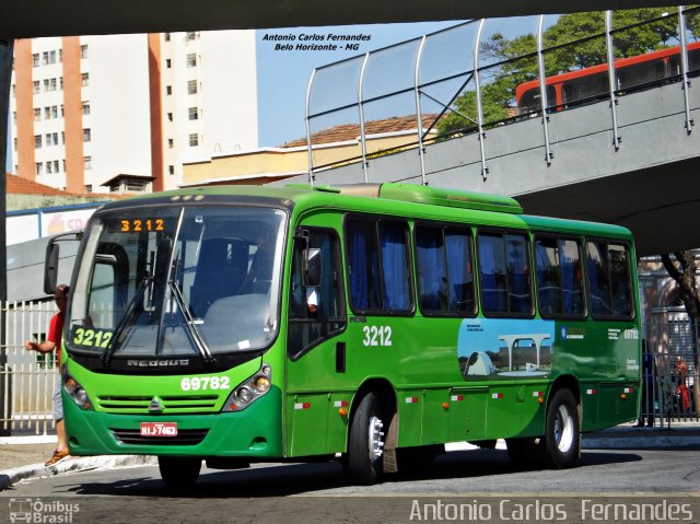 Viação Santa Edwiges 69782 na cidade de João Monlevade, Minas Gerais, Brasil, por Antonio Carlos Fernandes. ID da foto: 3200037.