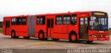 Busscar Ônibus URBANUSS ARTICULADO na cidade de Joinville, Santa Catarina, Brasil, por Paulo Roberto de Morais Amorim. ID da foto: :id.