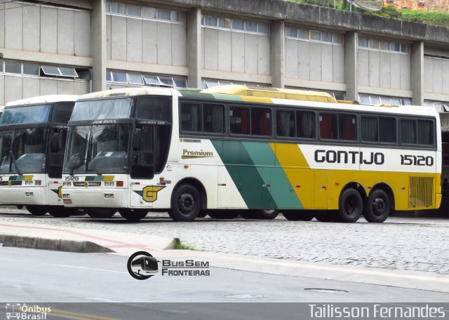 Empresa Gontijo de Transportes 15120 na cidade de Belo Horizonte, Minas Gerais, Brasil, por Tailisson Fernandes. Número da foto: #3203485.