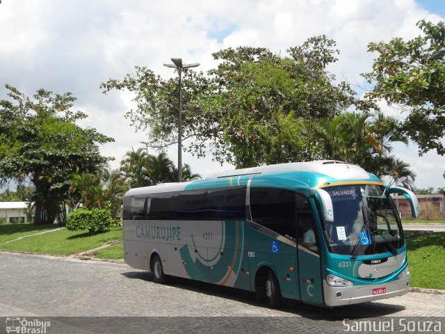 Auto Viação Camurujipe 4331 na cidade de Santo Antônio de Jesus, Bahia, Brasil, por Samuel Souza. ID da foto: 3201608.