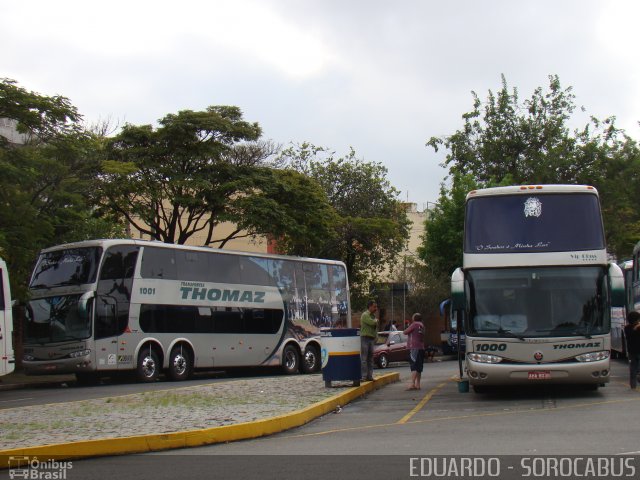 Transportes Thomaz 1000 na cidade de Aparecida, São Paulo, Brasil, por EDUARDO - SOROCABUS. ID da foto: 3202518.