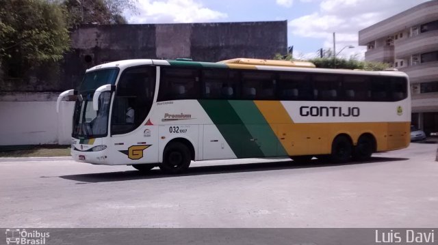 Empresa Gontijo de Transportes 0321007 na cidade de Tabuleiro do Norte, Ceará, Brasil, por Luis Davi. Número da foto: #3202597.